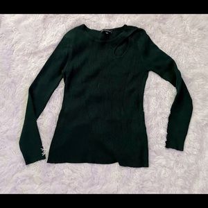 Green Sweater, long sleeve